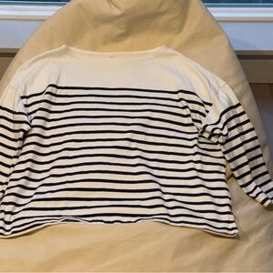 Striped Long Sleeve Top